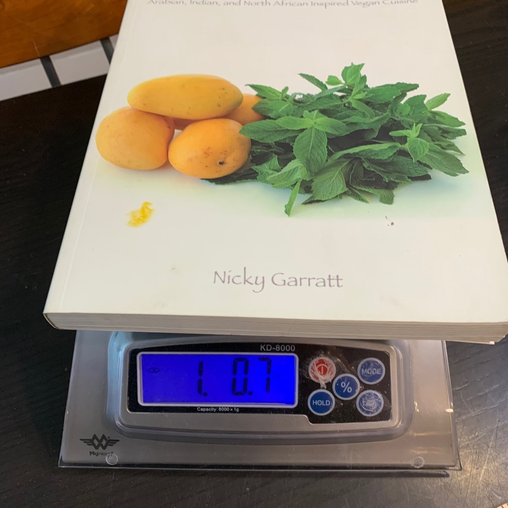 Mango & Mint Nicky Garratt Vegan Cookbook Arabian Indian North African Cuisine - Picture 16 of 16
